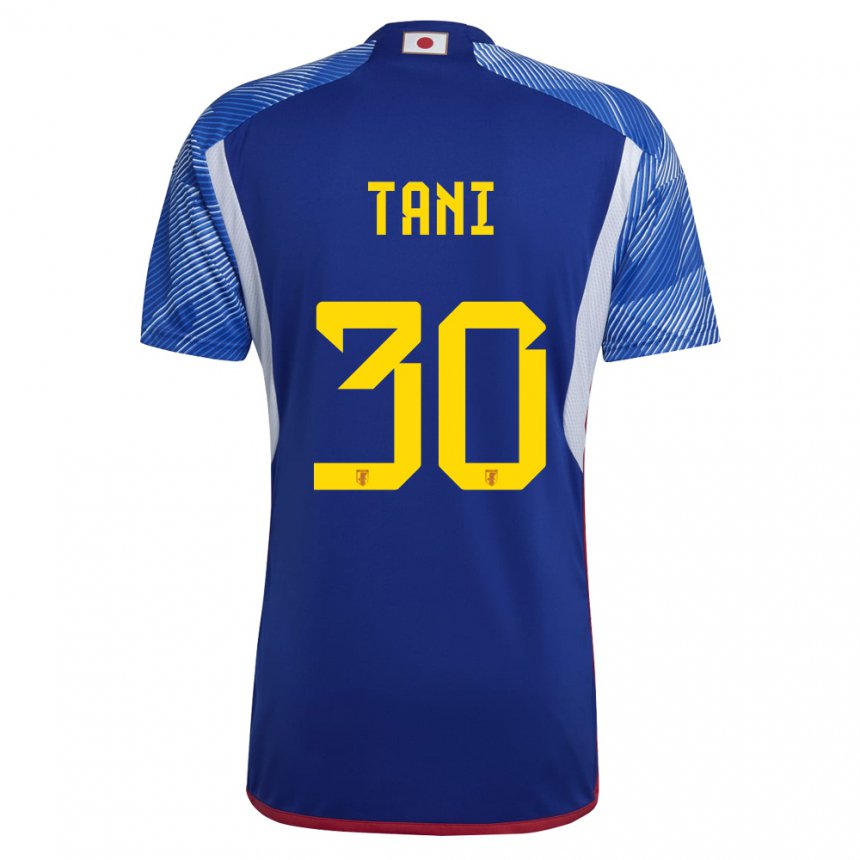 Dame Japans Kosei Tani #30 Kongeblå Hjemmetrøye Drakt Trøye 22-24 Skjorter T-skjorte