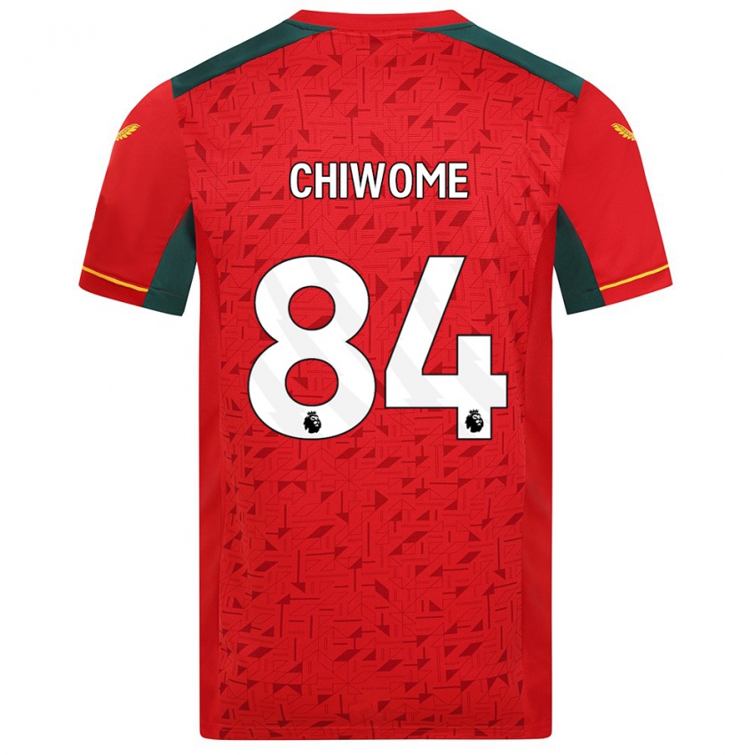 Barn Leon Chiwome #84 Rød Bortetrøye Drakt Trøye 2023/24 Skjorter T-Skjorte