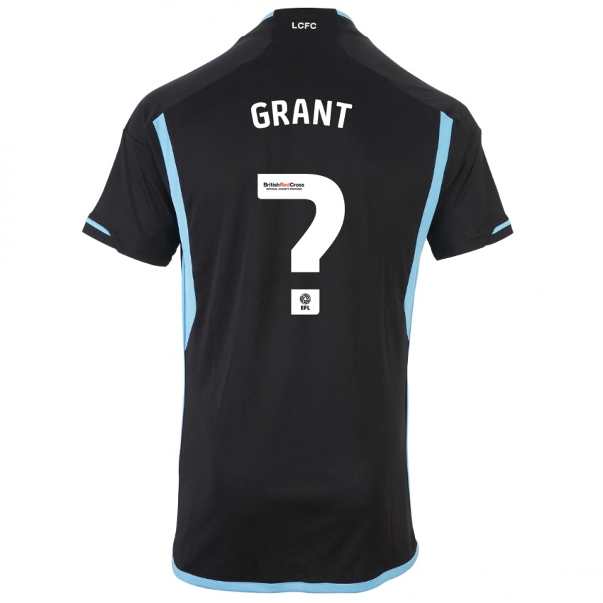 Barn Bradley Grant #0 Svart Bortetrøye Drakt Trøye 2023/24 Skjorter T-Skjorte