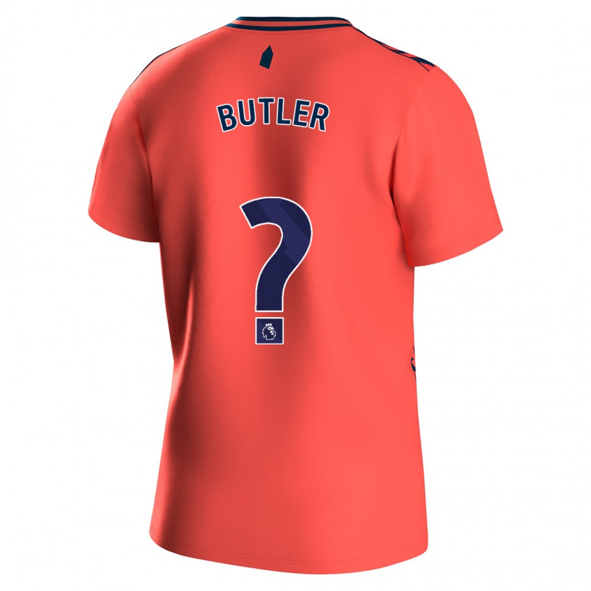 Barn Jack Butler #0 Korall Bortetrøye Drakt Trøye 2023/24 Skjorter T-Skjorte