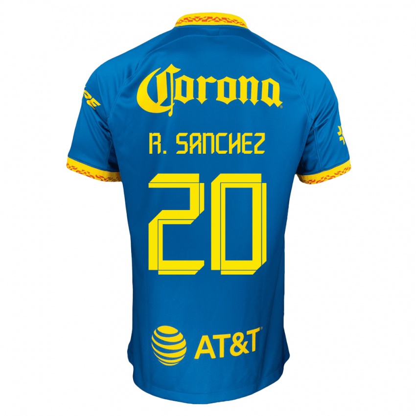 Barn Richard Sanchez #20 Blå Bortetrøye Drakt Trøye 2023/24 Skjorter T-Skjorte