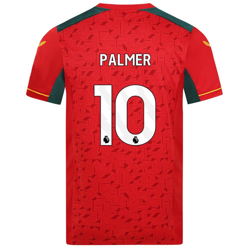 Mann Jamila Palmer #10 Rød Bortetrøye Drakt Trøye 2023/24 Skjorter T-Skjorte