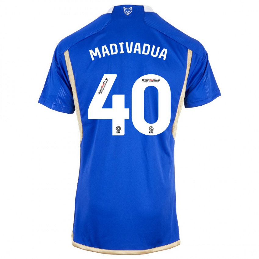 Dame Wanya Marcal Madivadua #40 Kongeblå Hjemmetrøye Drakt Trøye 2023/24 Skjorter T-Skjorte