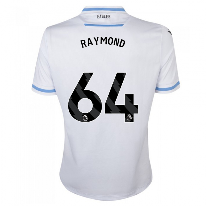 Dame Jadan Raymond #64 Hvit Bortetrøye Drakt Trøye 2023/24 Skjorter T-Skjorte