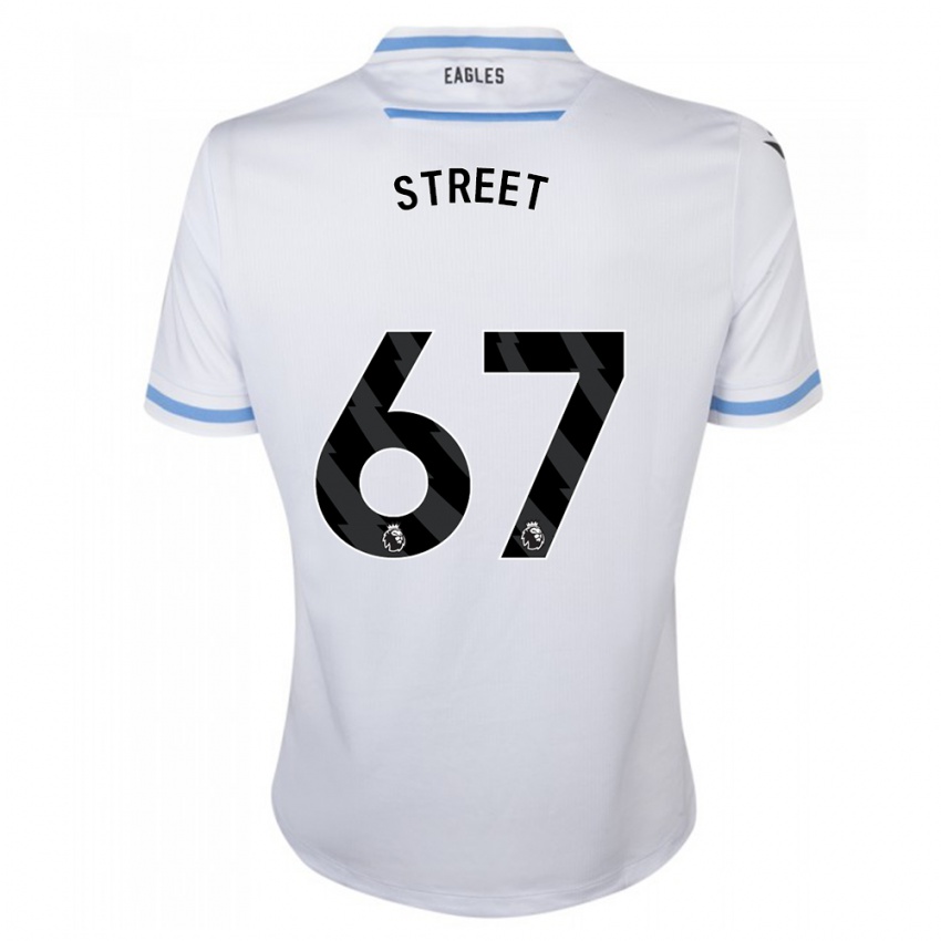 Dame Rob Street #67 Hvit Bortetrøye Drakt Trøye 2023/24 Skjorter T-Skjorte