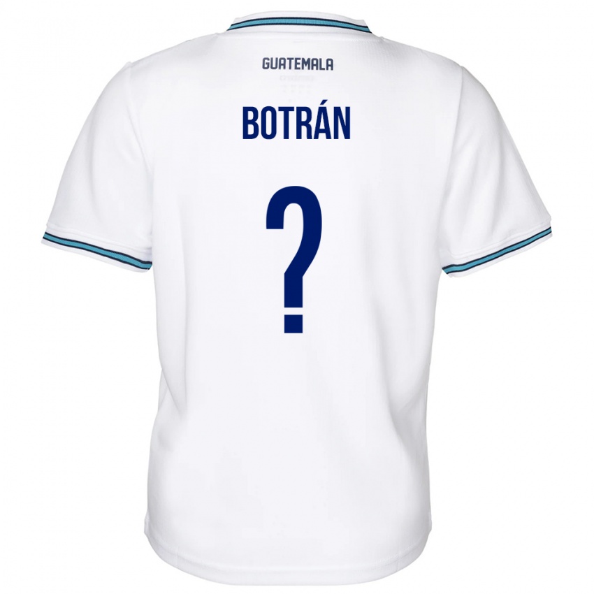 Mann Guatemala Sabrina Botrán #0 Hvit Hjemmetrøye Drakt Trøye 24-26 Skjorter T-Skjorte
