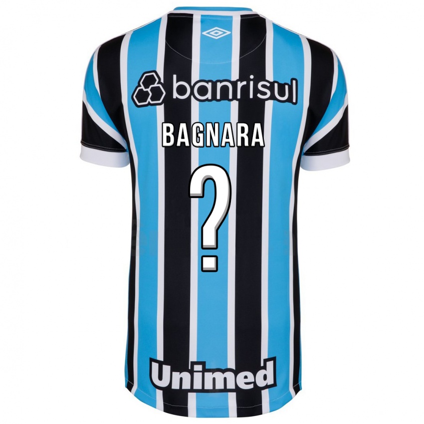 Barn Vinicius Bagnara #0 Blå Hjemmetrøye Drakt Trøye 2023/24 Skjorter T-Skjorte