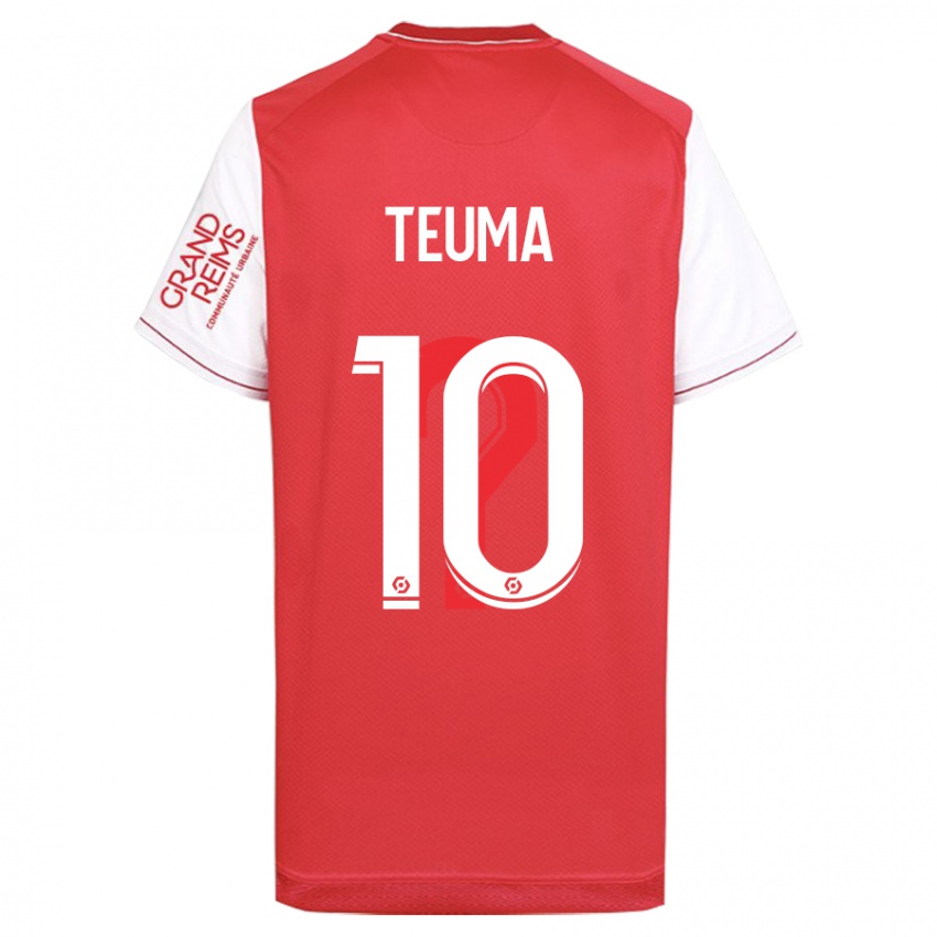 Barn Teddy Teuma #10 Rød Hjemmetrøye Drakt Trøye 2023/24 Skjorter T-Skjorte