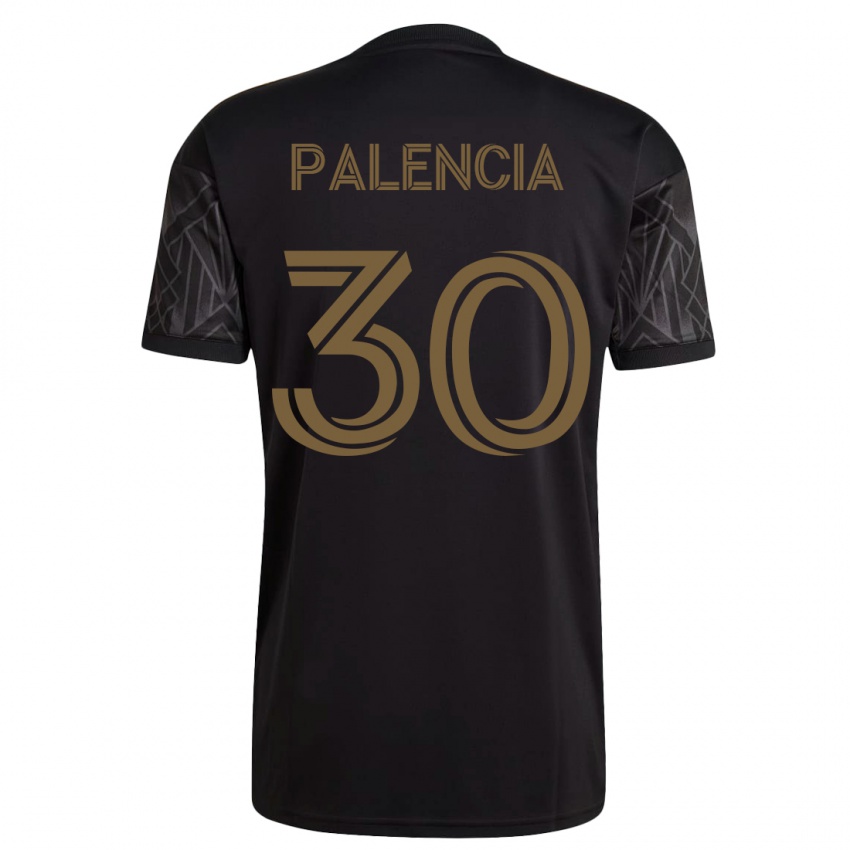 Barn Sergi Palencia #30 Svart Hjemmetrøye Drakt Trøye 2023/24 Skjorter T-Skjorte