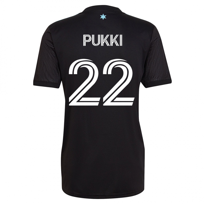 Barn Teemu Pukki #22 Svart Hjemmetrøye Drakt Trøye 2023/24 Skjorter T-Skjorte