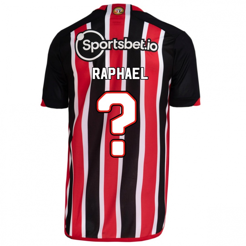 Barn Raphael #0 Blå Rød Bortetrøye Drakt Trøye 2023/24 Skjorter T-Skjorte