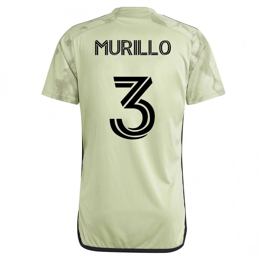 Barn Jesús Murillo #3 Grønn Bortetrøye Drakt Trøye 2023/24 Skjorter T-Skjorte