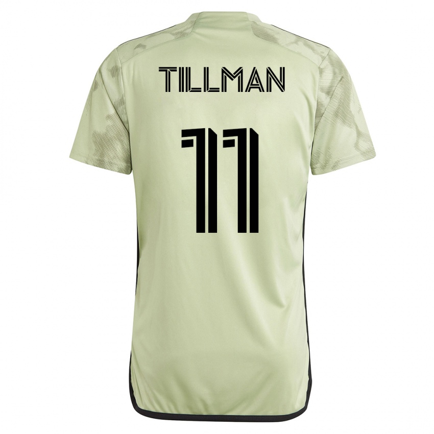 Barn Timothy Tillman #11 Grønn Bortetrøye Drakt Trøye 2023/24 Skjorter T-Skjorte