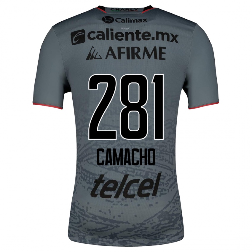 Barn Javier Camacho #281 Grå Bortetrøye Drakt Trøye 2023/24 Skjorter T-Skjorte