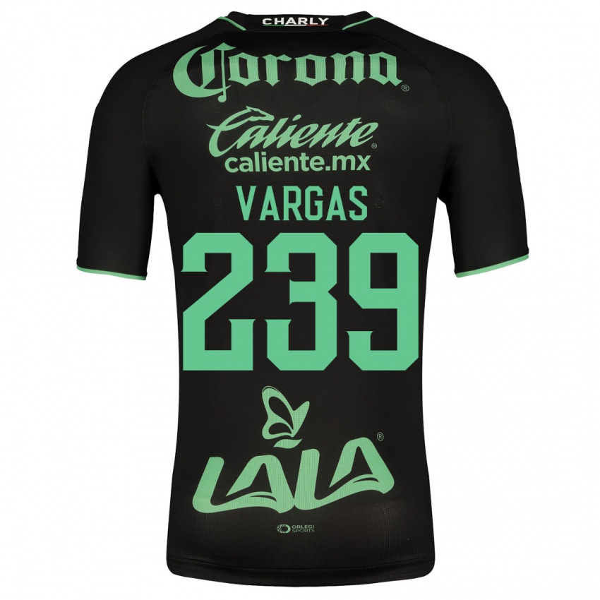 Barn Diego Vargas #239 Svart Bortetrøye Drakt Trøye 2023/24 Skjorter T-Skjorte
