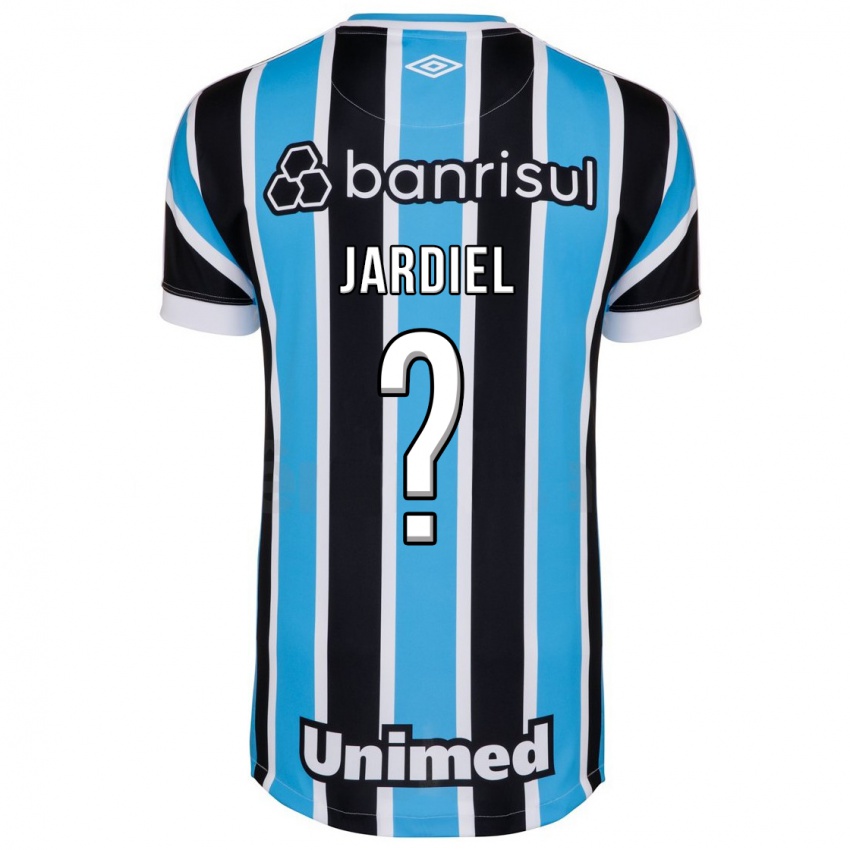 Mann Jardiel #0 Blå Hjemmetrøye Drakt Trøye 2023/24 Skjorter T-Skjorte