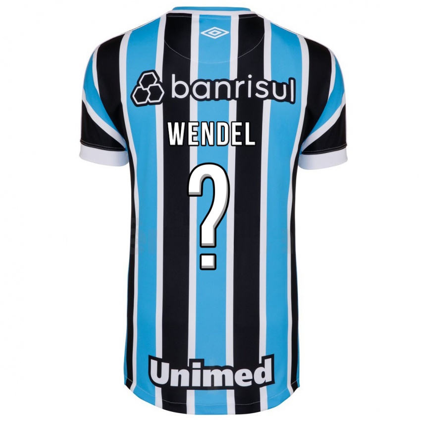 Mann Wendel #0 Blå Hjemmetrøye Drakt Trøye 2023/24 Skjorter T-Skjorte