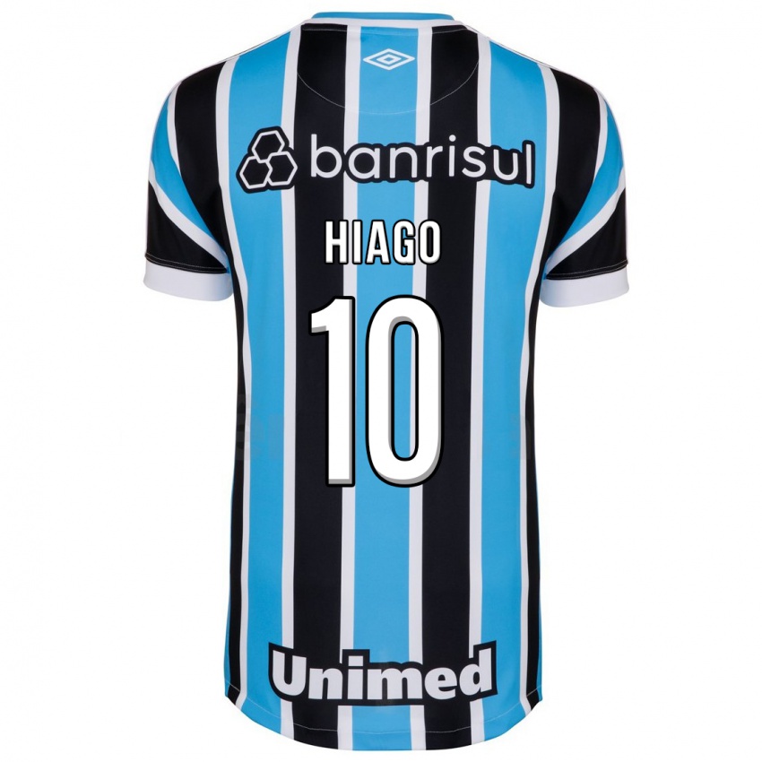 Mann Hiago #10 Blå Hjemmetrøye Drakt Trøye 2023/24 Skjorter T-Skjorte