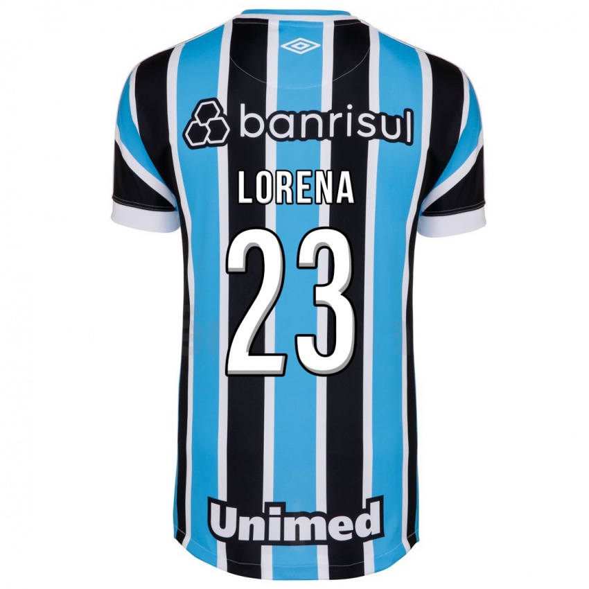 Mann Lorena #23 Blå Hjemmetrøye Drakt Trøye 2023/24 Skjorter T-Skjorte