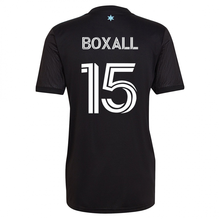 Mann Michael Boxall #15 Svart Hjemmetrøye Drakt Trøye 2023/24 Skjorter T-Skjorte