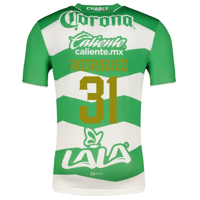 Mann Emerson Rodríguez #31 Grønn Hjemmetrøye Drakt Trøye 2023/24 Skjorter T-Skjorte