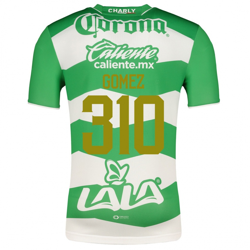 Mann Luis Gómez #310 Grønn Hjemmetrøye Drakt Trøye 2023/24 Skjorter T-Skjorte