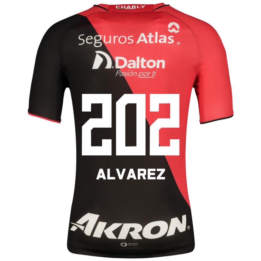 Mann Sergio Álvarez #202 Svart Hjemmetrøye Drakt Trøye 2023/24 Skjorter T-Skjorte
