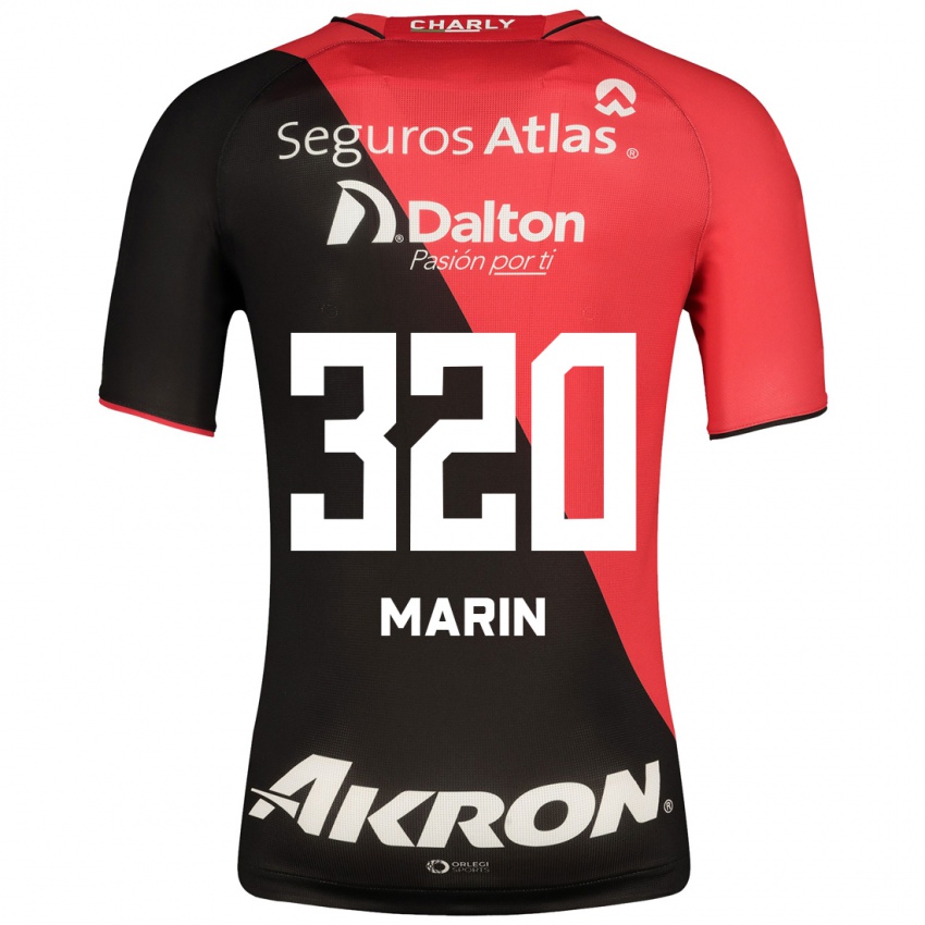 Mann Donato Marín #320 Svart Hjemmetrøye Drakt Trøye 2023/24 Skjorter T-Skjorte