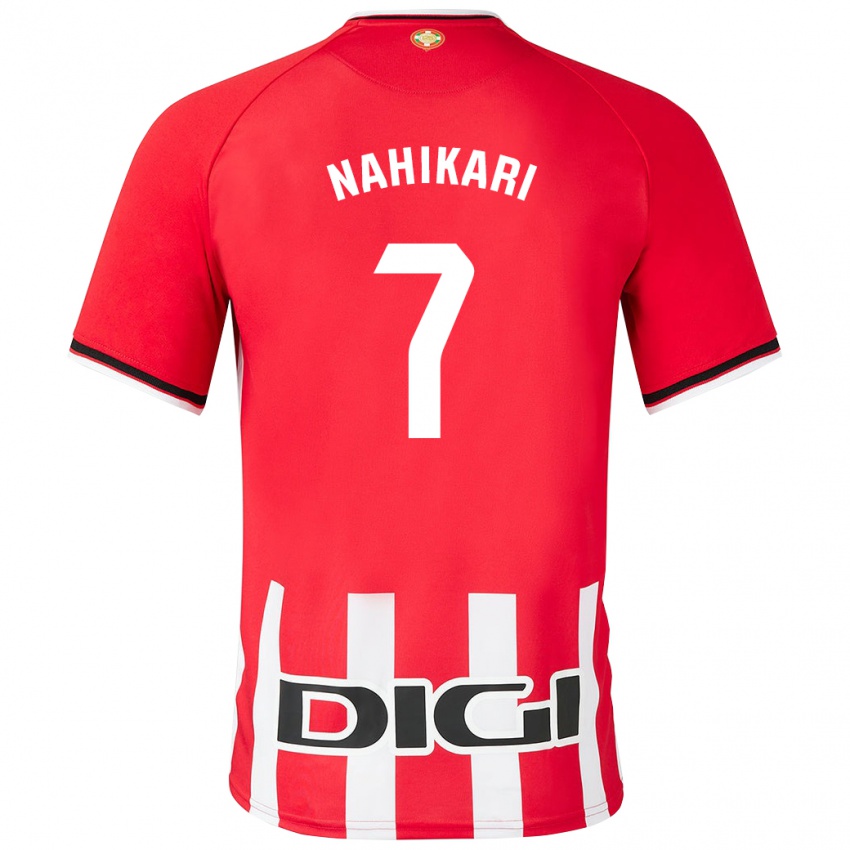 Mann Nahikari Garcia Perez #7 Rød Hjemmetrøye Drakt Trøye 2023/24 Skjorter T-Skjorte