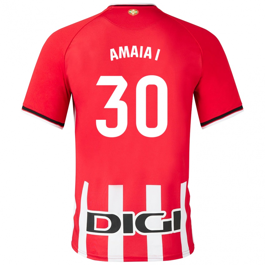 Mann Amaia Iribarren Arteta #30 Rød Hjemmetrøye Drakt Trøye 2023/24 Skjorter T-Skjorte