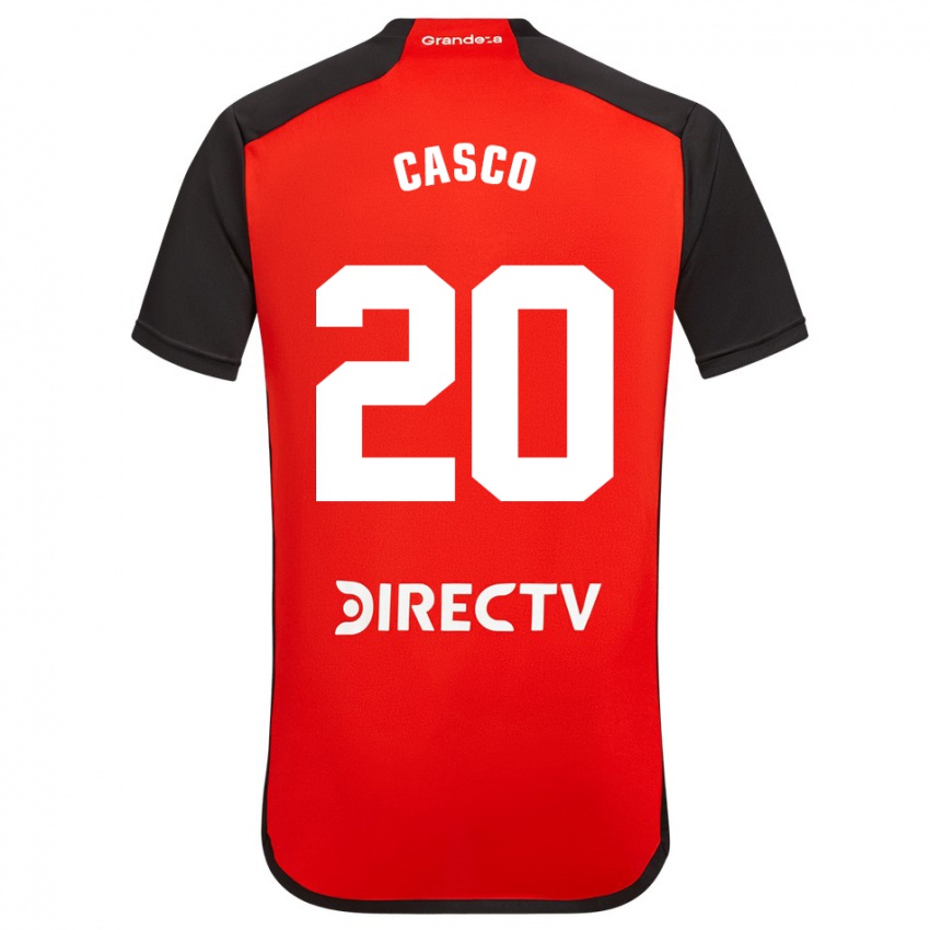Mann Milton Casco #20 Rød Bortetrøye Drakt Trøye 2023/24 Skjorter T-Skjorte