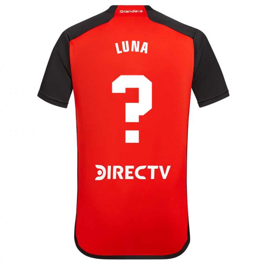 Mann Jonás Luna #0 Rød Bortetrøye Drakt Trøye 2023/24 Skjorter T-Skjorte