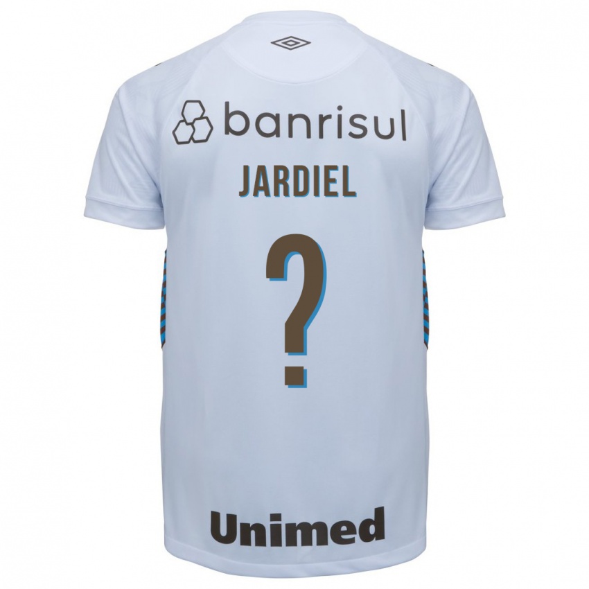 Mann Jardiel #0 Hvit Bortetrøye Drakt Trøye 2023/24 Skjorter T-Skjorte