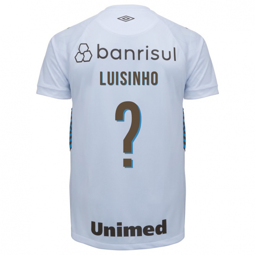 Mann Luisinho #0 Hvit Bortetrøye Drakt Trøye 2023/24 Skjorter T-Skjorte