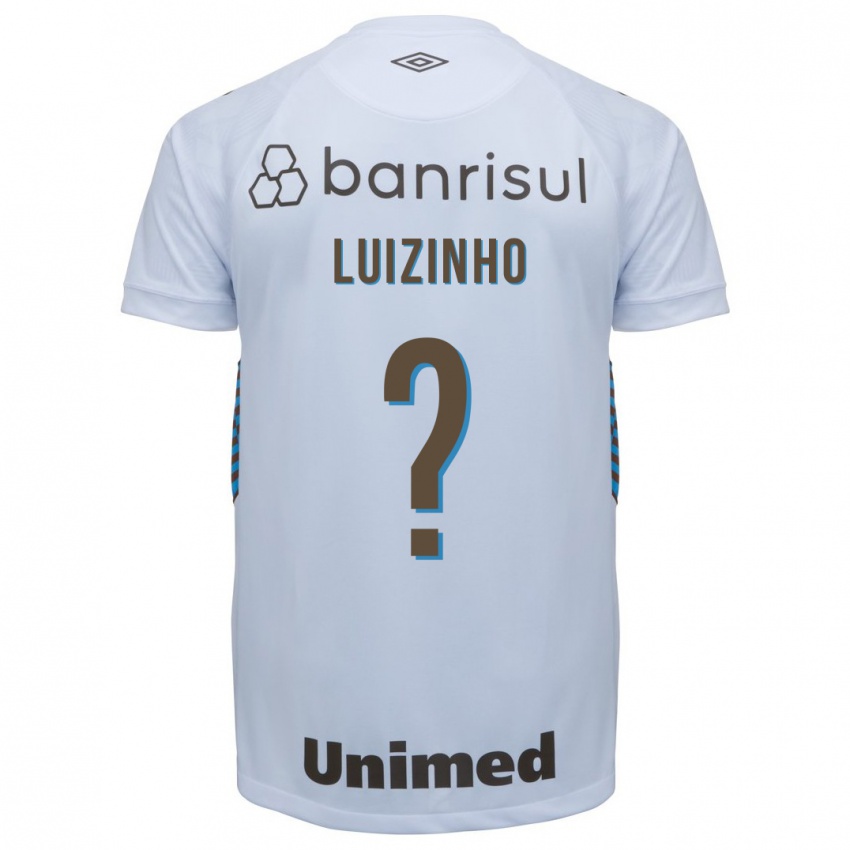 Mann Luizinho #0 Hvit Bortetrøye Drakt Trøye 2023/24 Skjorter T-Skjorte