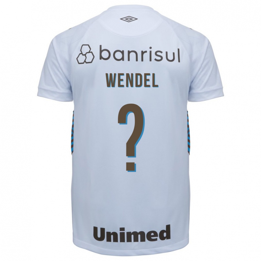 Mann Wendel #0 Hvit Bortetrøye Drakt Trøye 2023/24 Skjorter T-Skjorte