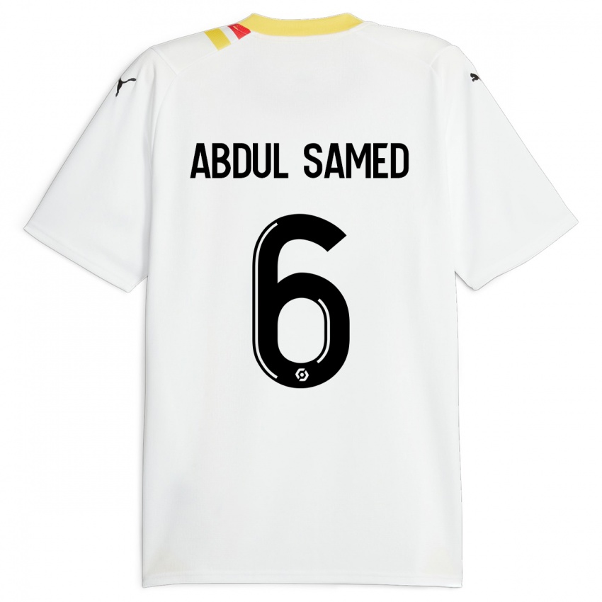 Mann Salis Abdul Samed #6 Svart Bortetrøye Drakt Trøye 2023/24 Skjorter T-Skjorte
