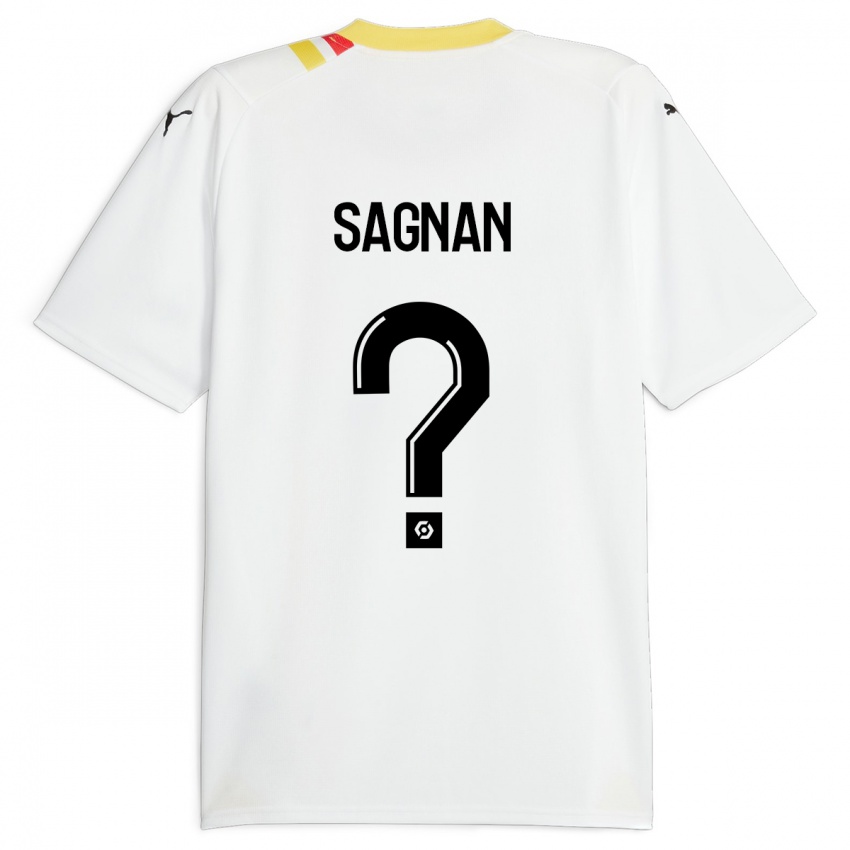 Mann Souleymane Sagnan #0 Svart Bortetrøye Drakt Trøye 2023/24 Skjorter T-Skjorte