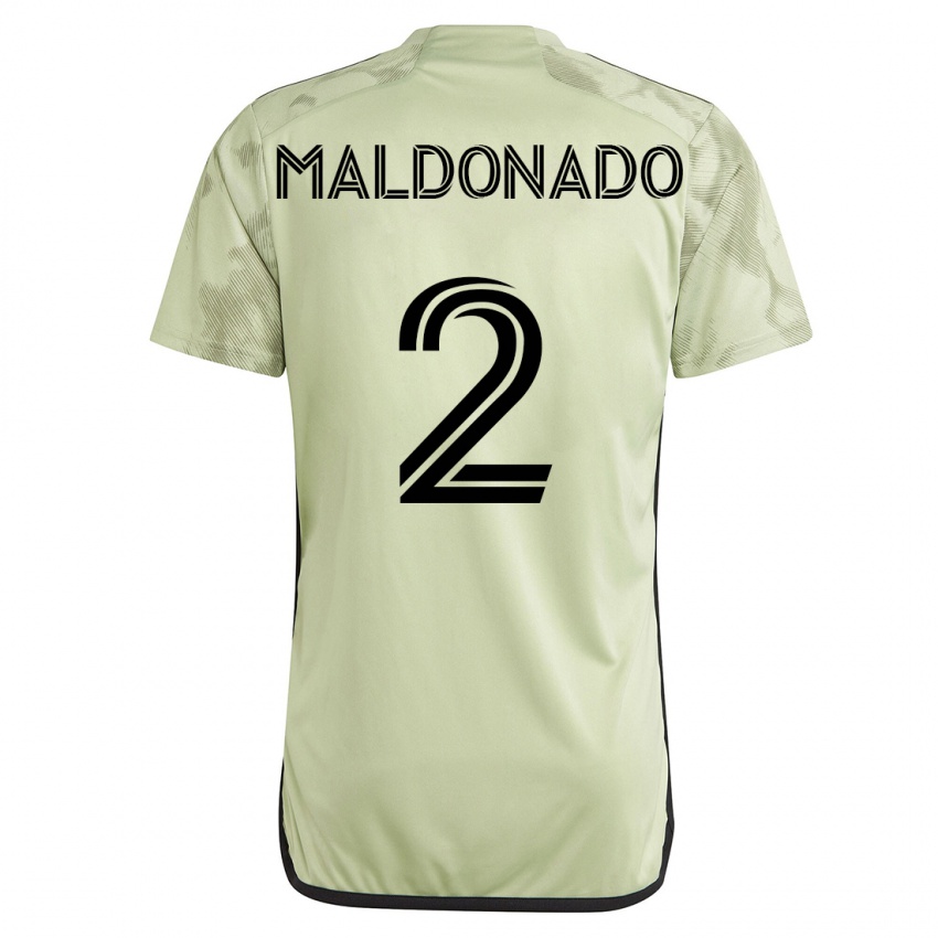 Mann Denil Maldonado #2 Grønn Bortetrøye Drakt Trøye 2023/24 Skjorter T-Skjorte
