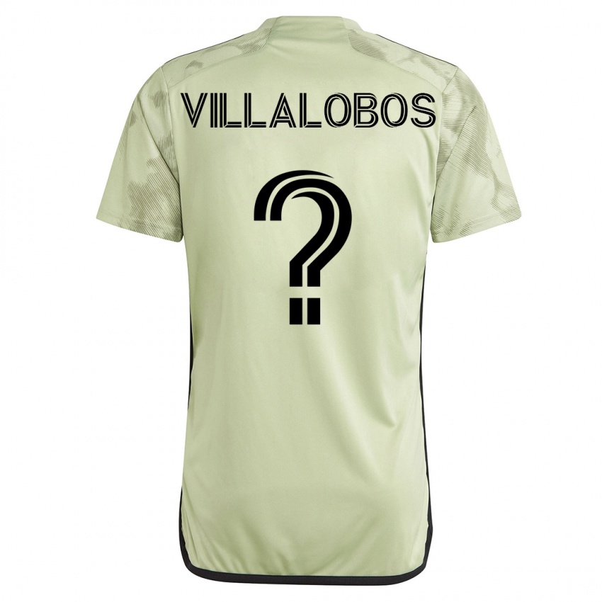 Mann Kristian Villalobos #0 Grønn Bortetrøye Drakt Trøye 2023/24 Skjorter T-Skjorte