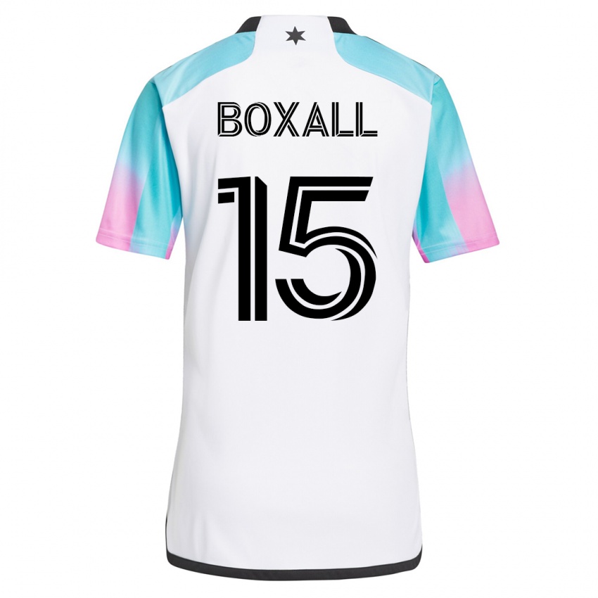 Mann Michael Boxall #15 Hvit Bortetrøye Drakt Trøye 2023/24 Skjorter T-Skjorte