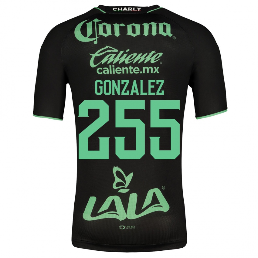Mann Valente González #255 Svart Bortetrøye Drakt Trøye 2023/24 Skjorter T-Skjorte