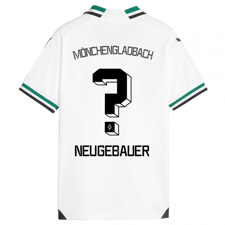 Dame Simon Neugebauer #0 Hvit Grønn Hjemmetrøye Drakt Trøye 2023/24 Skjorter T-Skjorte
