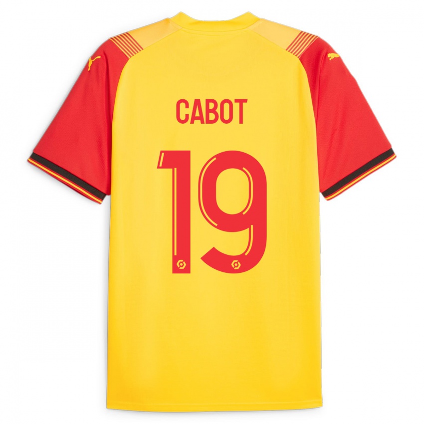 Dame Jimmy Cabot #19 Gul Hjemmetrøye Drakt Trøye 2023/24 Skjorter T-Skjorte