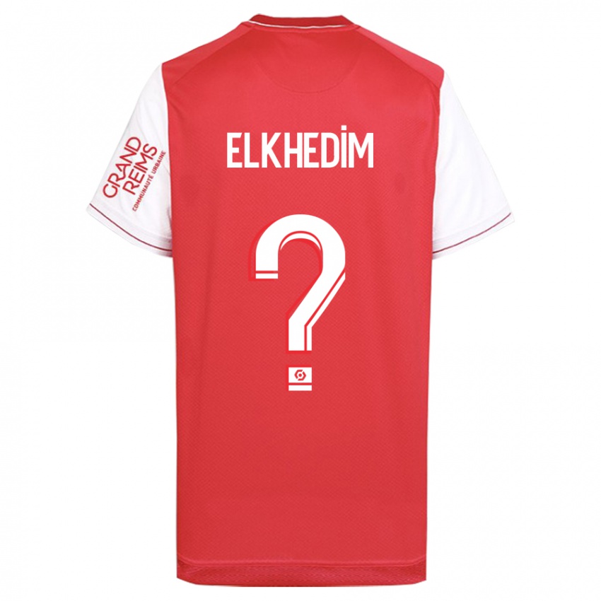 Dame Abdenoor Elkhedim #0 Rød Hjemmetrøye Drakt Trøye 2023/24 Skjorter T-Skjorte