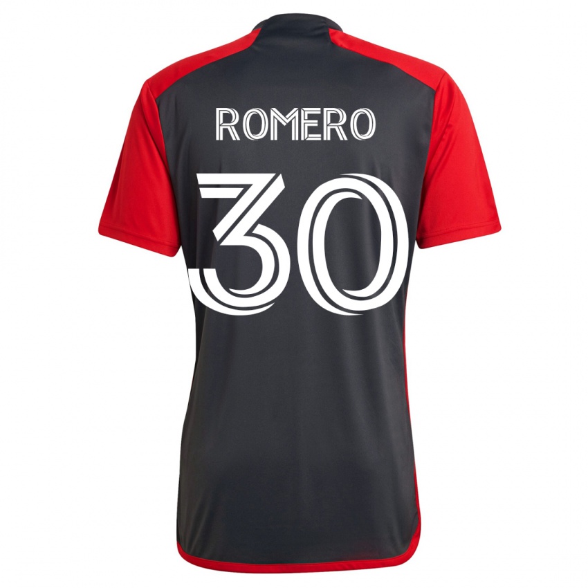 Dame Tomás Romero #30 Grå Hjemmetrøye Drakt Trøye 2023/24 Skjorter T-Skjorte