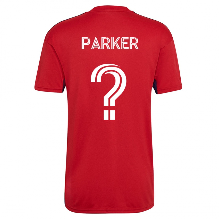 Dame Isaiah Parker #0 Rød Hjemmetrøye Drakt Trøye 2023/24 Skjorter T-Skjorte