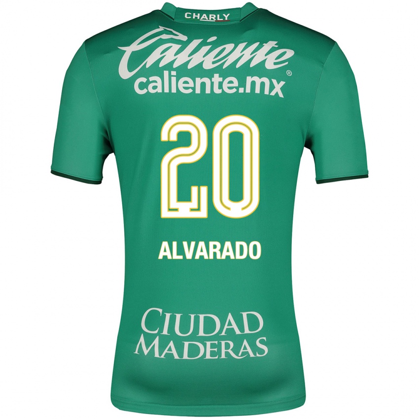 Dame Alfonso Alvarado #20 Grønn Hjemmetrøye Drakt Trøye 2023/24 Skjorter T-Skjorte