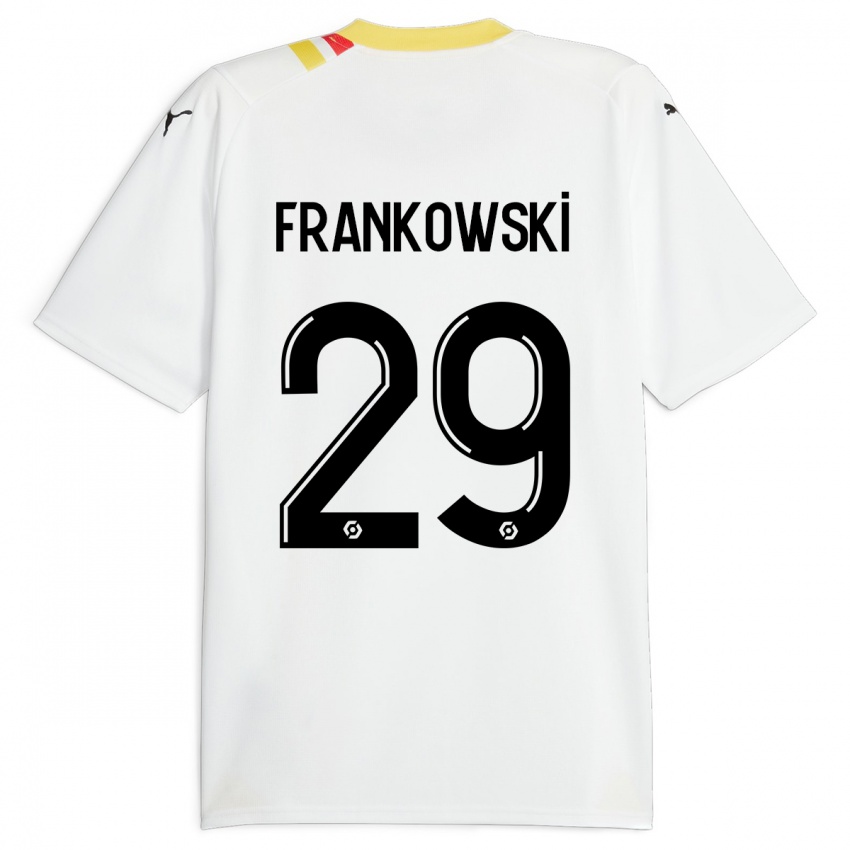 Dame Przemyslaw Frankowski #29 Svart Bortetrøye Drakt Trøye 2023/24 Skjorter T-Skjorte