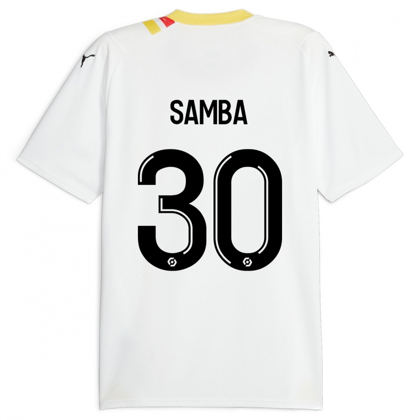 Dame Brice Samba #30 Svart Bortetrøye Drakt Trøye 2023/24 Skjorter T-Skjorte